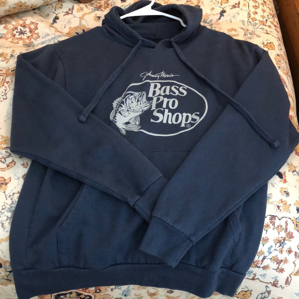 Navy Blue Bass Pro Shops Hoodie